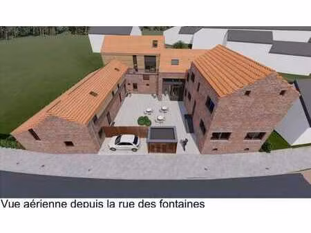 magnifique projet de 4 maisons en cours à oreye