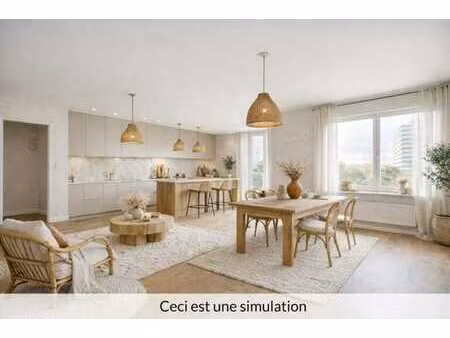 roodebeek: appt 3ch + terrasse