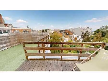 duplex de +/- 162m² + terrasse orientée ouest  altitude cent