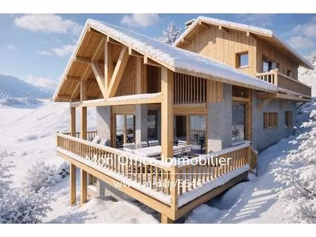 référence : 5546-mbe. - chalet haut de gamme de type 6 - à 5 min des pistes