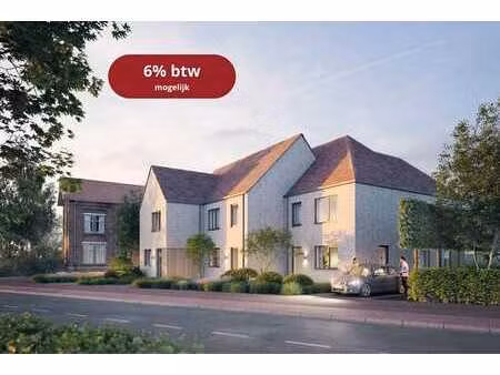 maison neuve au centre de nevele - 6% de tva