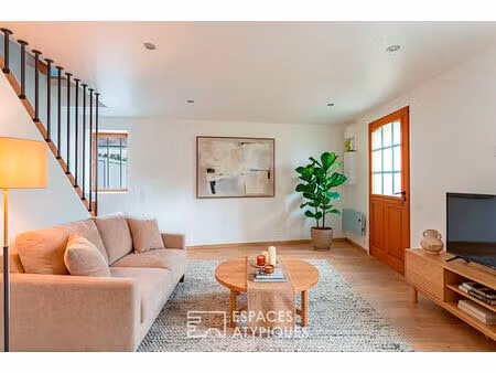 maison de ville à l'entrée du parc de saint-cloud