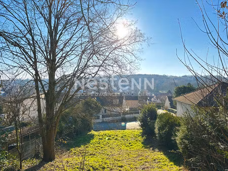 terrain constructible et viabilisé de 766 m² à vauhallan | vue dégagée et proche commodité