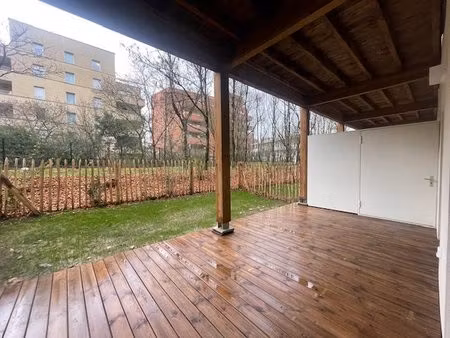 toulouse route de revel appt t2 avec jardin