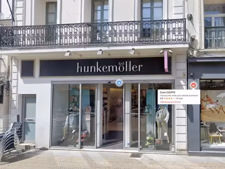 belle cellule commerciale en emplacement n°1 au coeur de dieppe