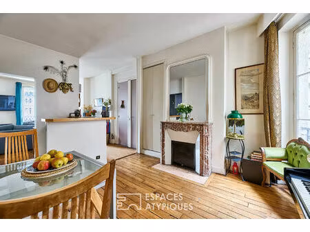 appartement traversant au coeur de la capitale