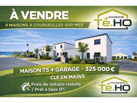 vente maison à courseulles-sur-mer (14470) : à vendre / courseulles-sur-mer