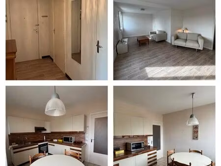 appartement f4  centre-ville  dernier étage