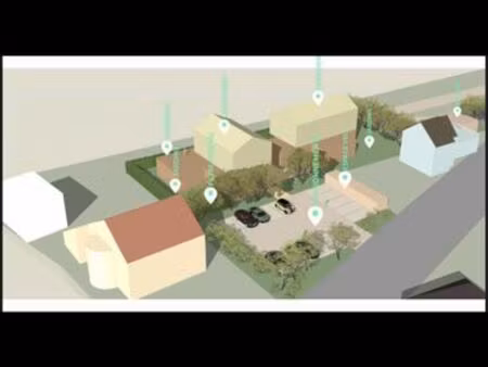 terrain constructible avec superbe projet