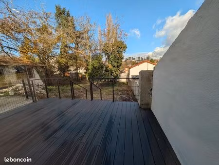 t5 de 109m2 avec jardin privatif de 340m2