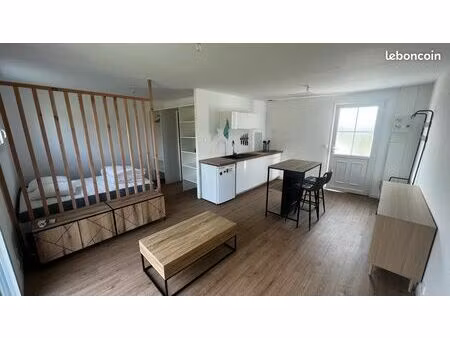 studio meublé + exterieur