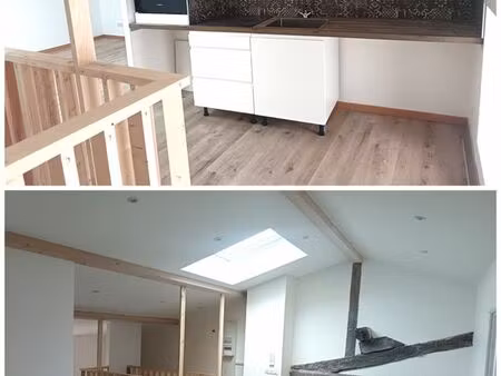 bel appartement t3 de 55 m² – entièrement rénové avec cour privative