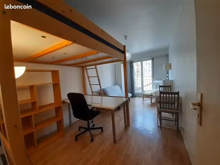 studio hypercentre   près tram porte de l'hôpital