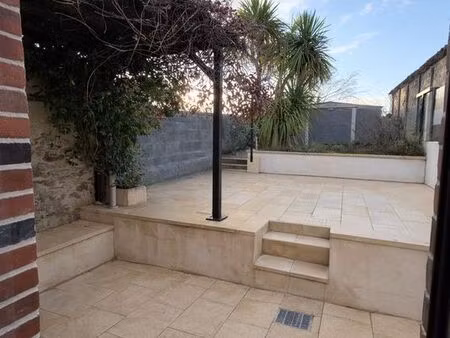 maison 2 chambre jardin a saint macaire en mauges