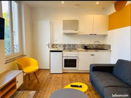 studio meublé neuf - rdc - barbezieux