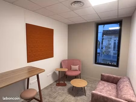 saint-médard centre | bureaux fermés tout équipés (2 à 4 postes) | coworking
