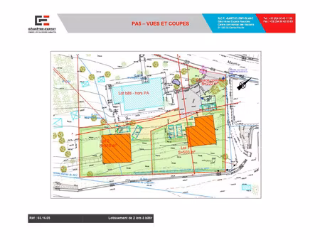chevry 01170 coeur du village terrain constructible 503 m2