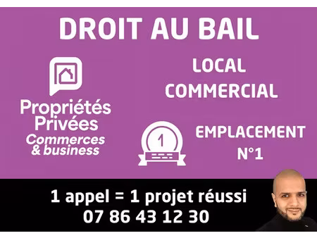 amiens hypercentre - local commercial 170 m²  emplacement n° 1