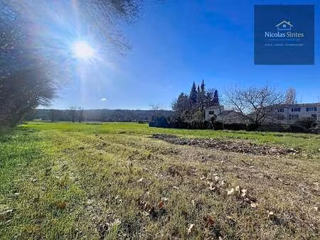 vente terrain à camps-la-source (83170) : à vendre / 1324m² camps-la-source