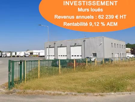 vente local industriel 627 m² poitiers (86000)