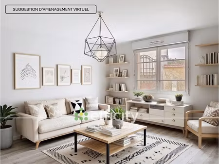 appartement 3 pièces - 56 m²