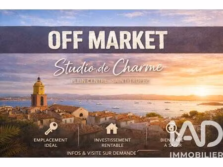 vente appartement 1 pièce