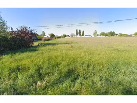 vente terrain 1032 m² à colombiers (17460)  36 120 €