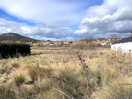 vente terrain 1200 m² à lantriac (43260)  62 000 €