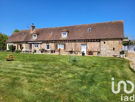 vente maison 6 pièces 158 m² la chapelle-viel (61270)