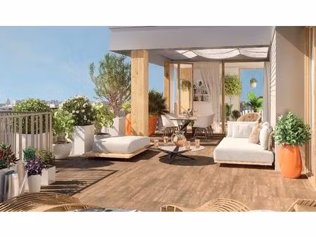 vente appartement 3 pièces 81 m² le blanc-mesnil (93150)