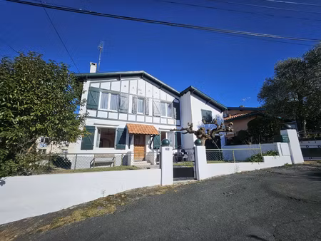 anglet blancpignon - maison t4 jardin et garage