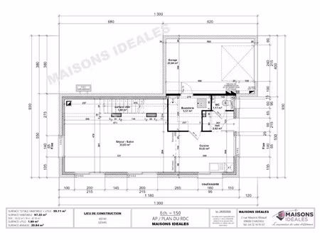 vente terrain 419 m² à genas (69740)  299 000 €