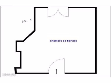 studio 1 pièce 12 m²