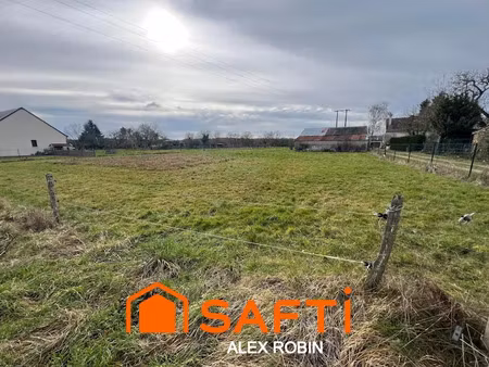 vente terrain à batir 1511 m² à chambray-les-tours (37170)  249 000 €