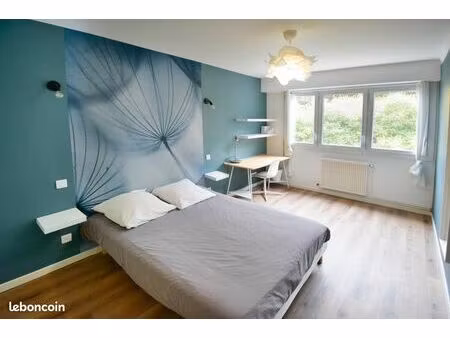 chambre de 12m2  meublée  avec terrasse