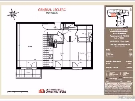 bien exception - t3 - morangis