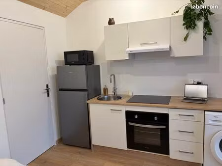 appartement meublé 20m2 - neuf et équipé