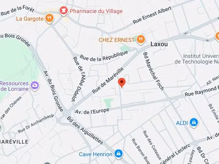 secteur mareville parking sécurisé extérieur