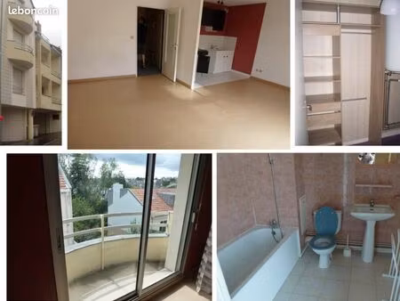 location appartement clair de 34m2