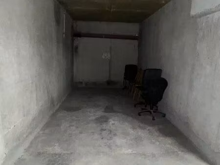 place de parking sous terrain