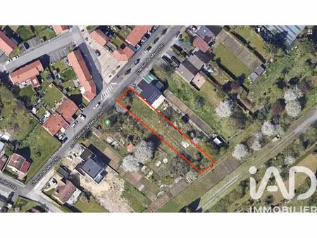 vente terrain 669 m² lezennes (59260)