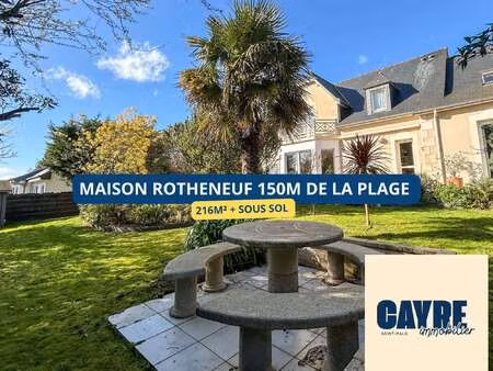 vente maison à rotheneuf (35400) : à vendre / 216m² rotheneuf