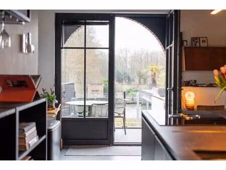 appartement moderne avec vue sur l’eau à humbeek