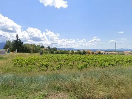 vente terrain 500 m² à pourrières (83910)  204 000 €