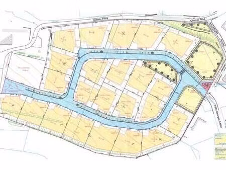 terrain constructible viabilisé à vendre