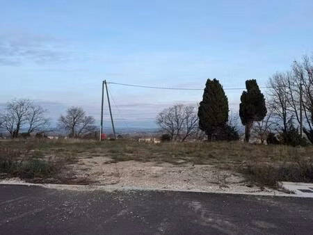 terrain constructible viabilisé à vendre