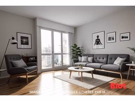 a vendre - appartement de 65m² - 3 pièces