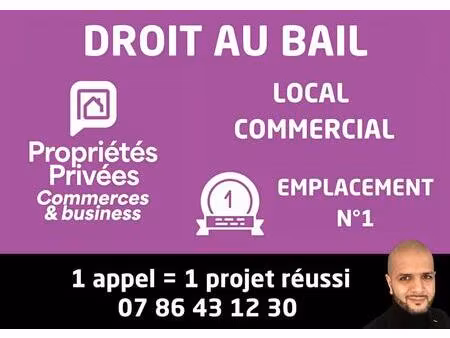 amiens hypercentre - local commercial 170 m²  emplacement n° 1