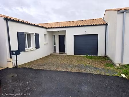 maison récente à vendre à ferrières - 5 pièces avec jardin