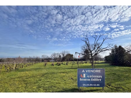 vente terrain 1467 m² quinsac (33360)